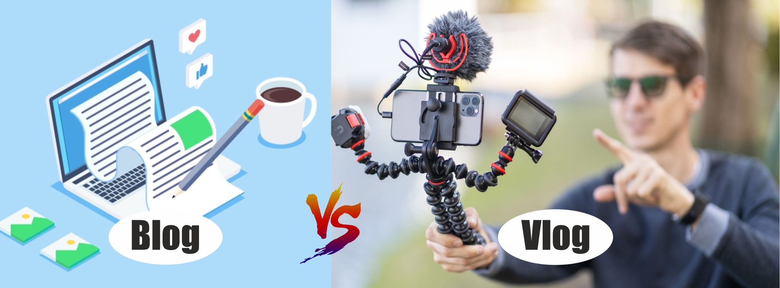 Difference Between Blog and Vlog